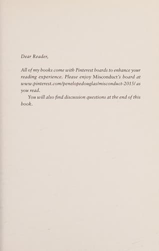 Misconduct by Penelope Douglas