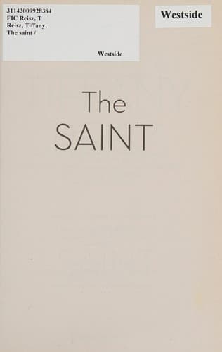 The Saint by Tiffany Reisz