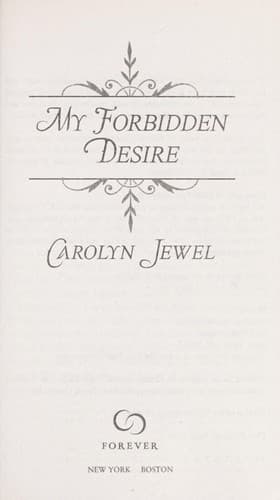 My Forbidden Desire: A Demons and Witches Dark Romance by Carolyn Jewel